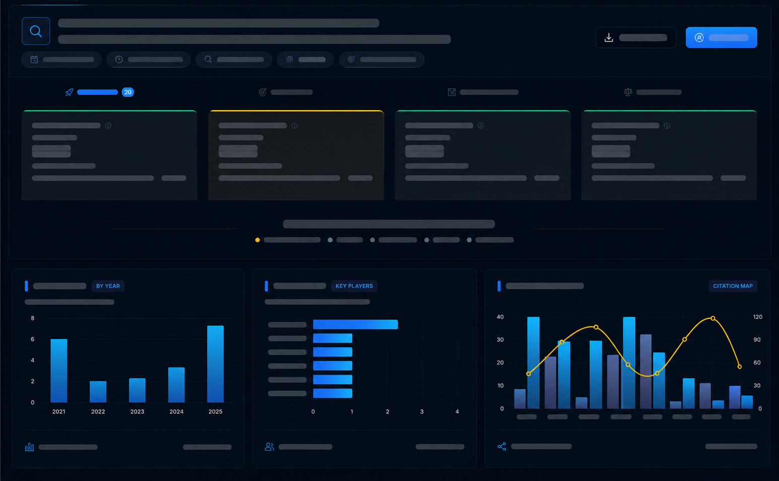 Patenta patent analytics dashboard